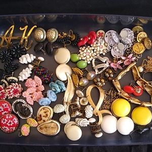 Old costume jewelry
